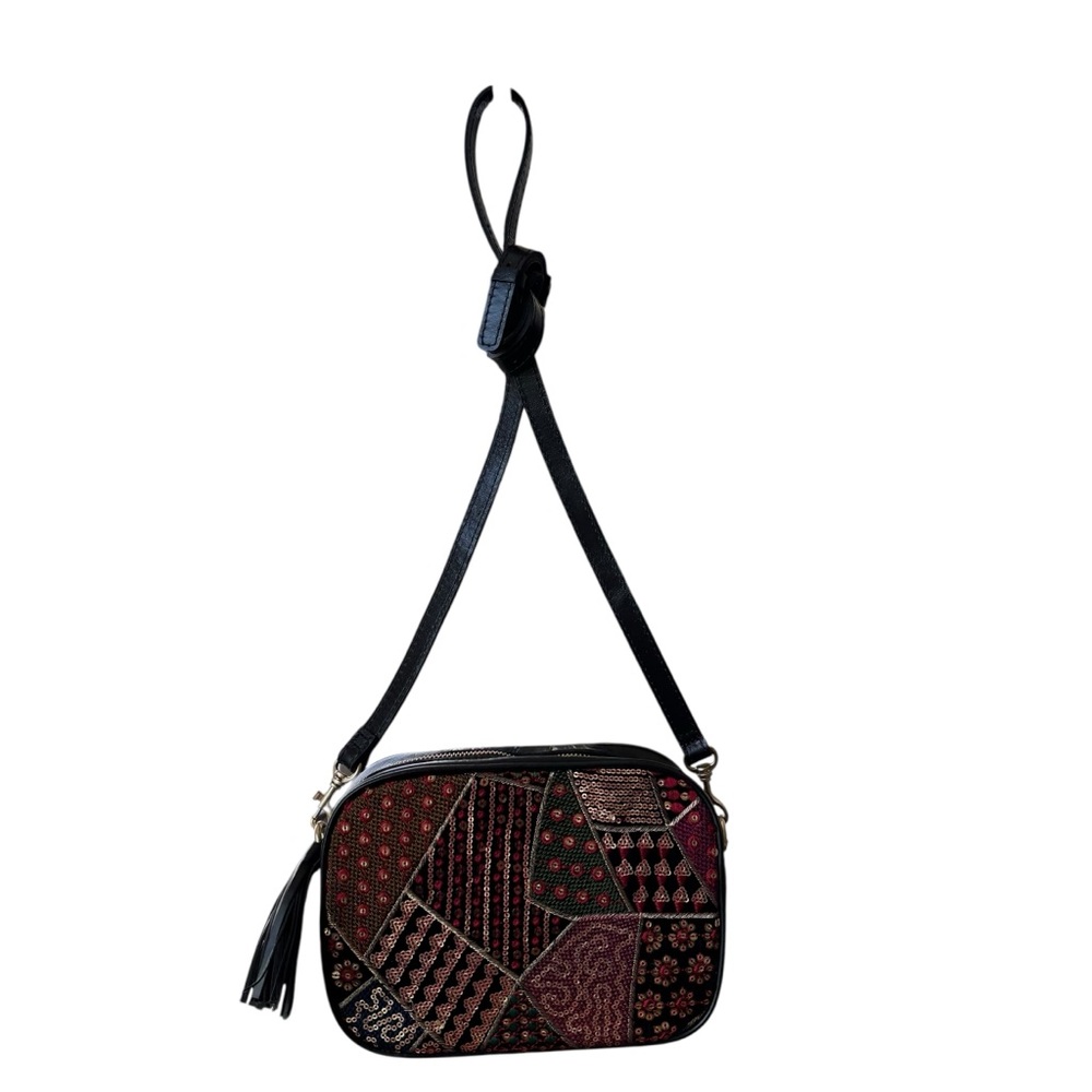 NWT Patricia Nash Embroidered Patchwork Crossbody Bag - Picture 2 of 16